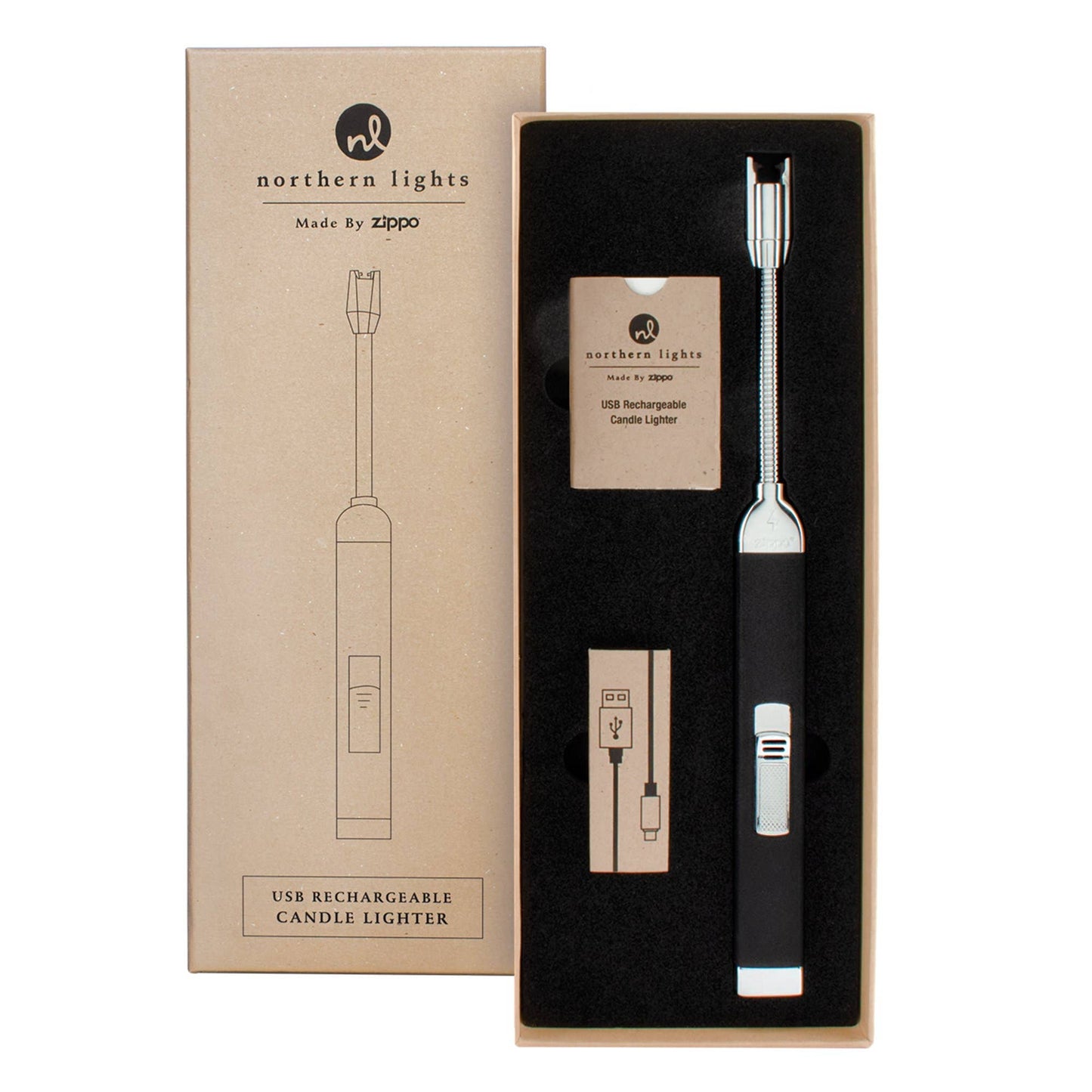 Rechargable Lighter - Charcoal - 85 Local