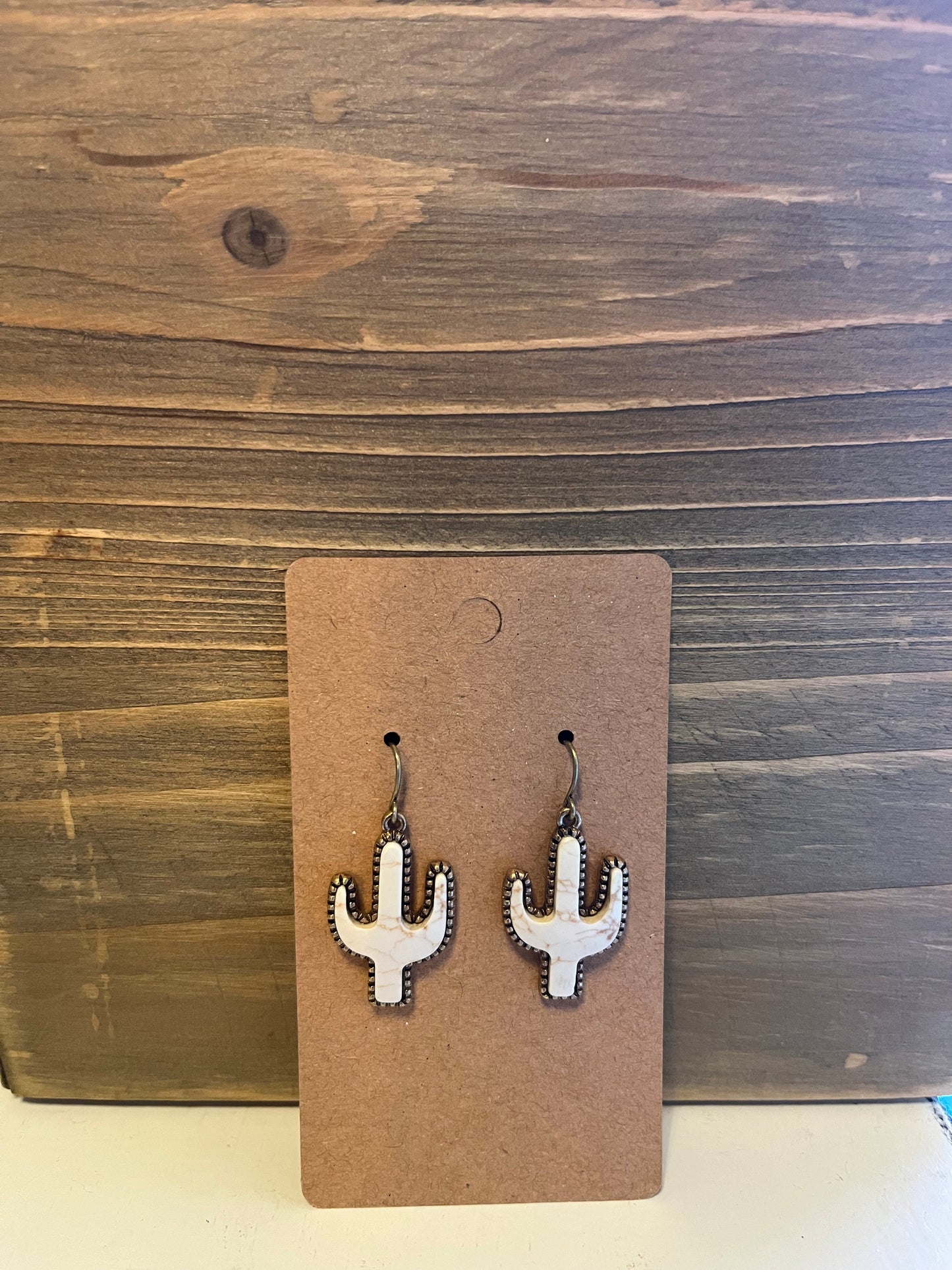 Cactus chic earrings