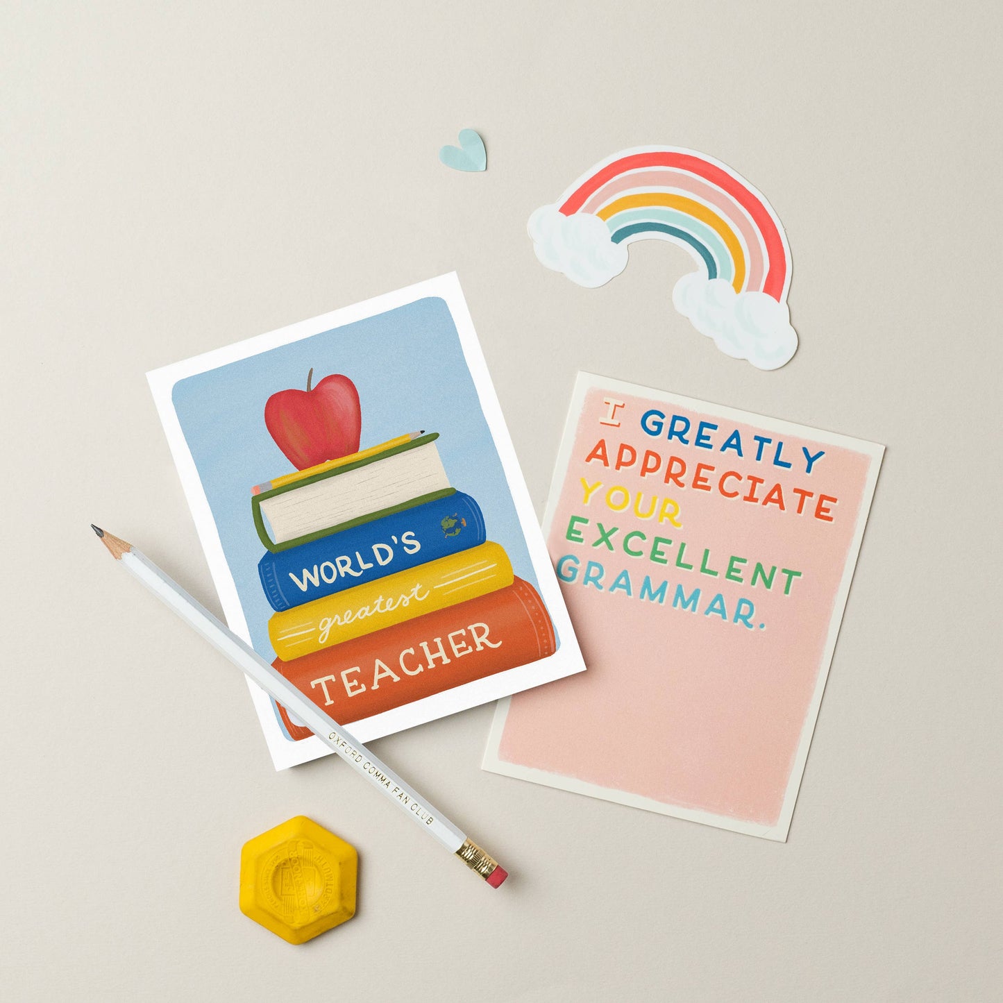 World's Greatest Teacher Card | Teacher Appreciation Card - 85 Local