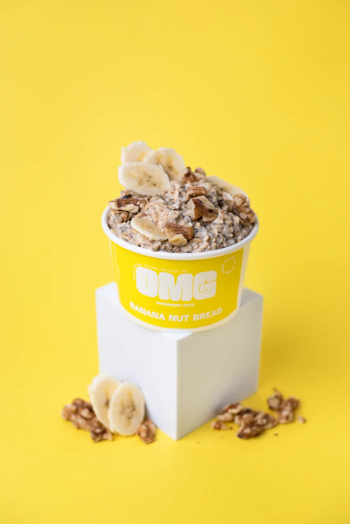 OC Banana Bread Overnight Oats