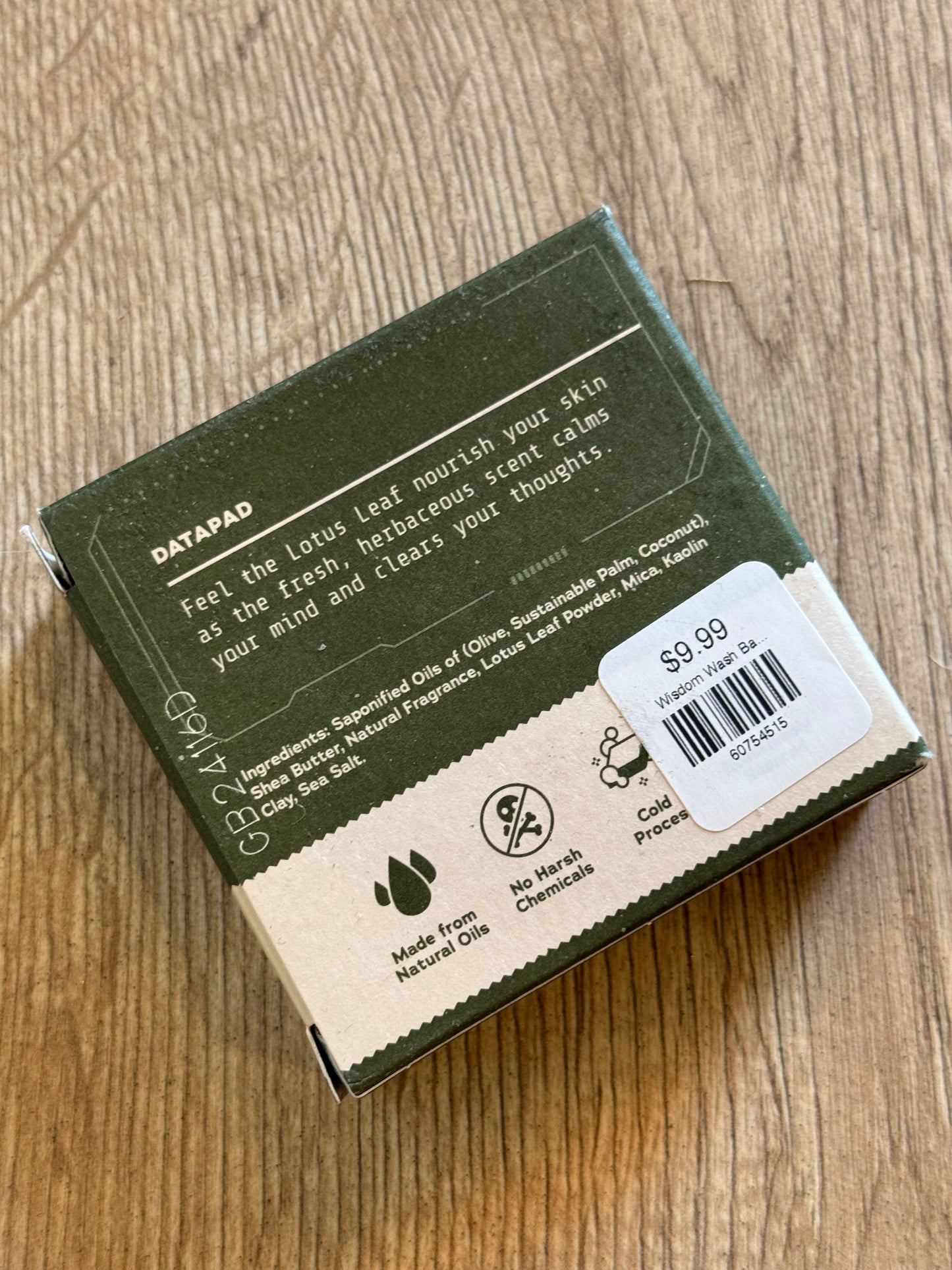 Wisdom Wash Bar Soap - 85 Local