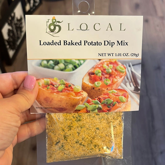 Loaded Baked Potato dip mix.  Easy to make dips