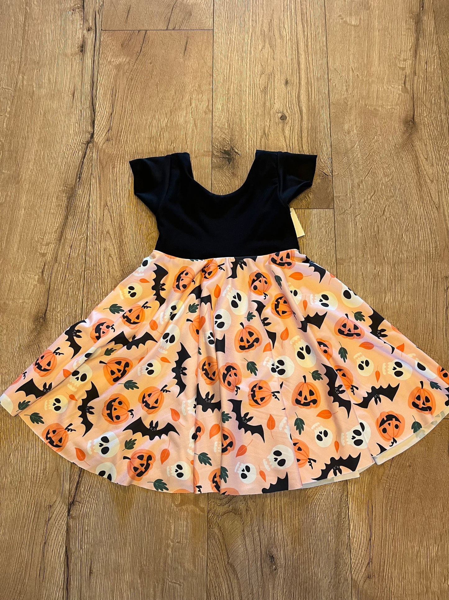 Orange Halloween Twirl