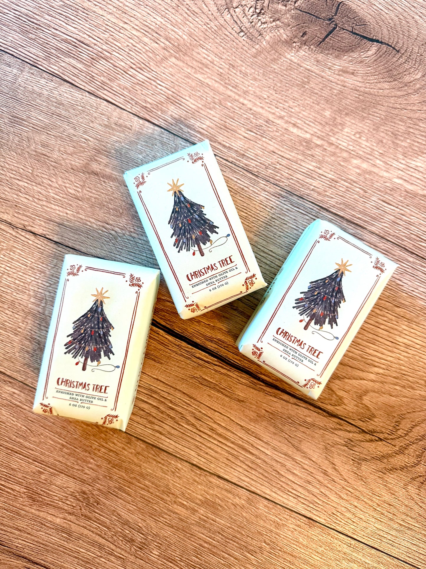 Christmas Tree Soap