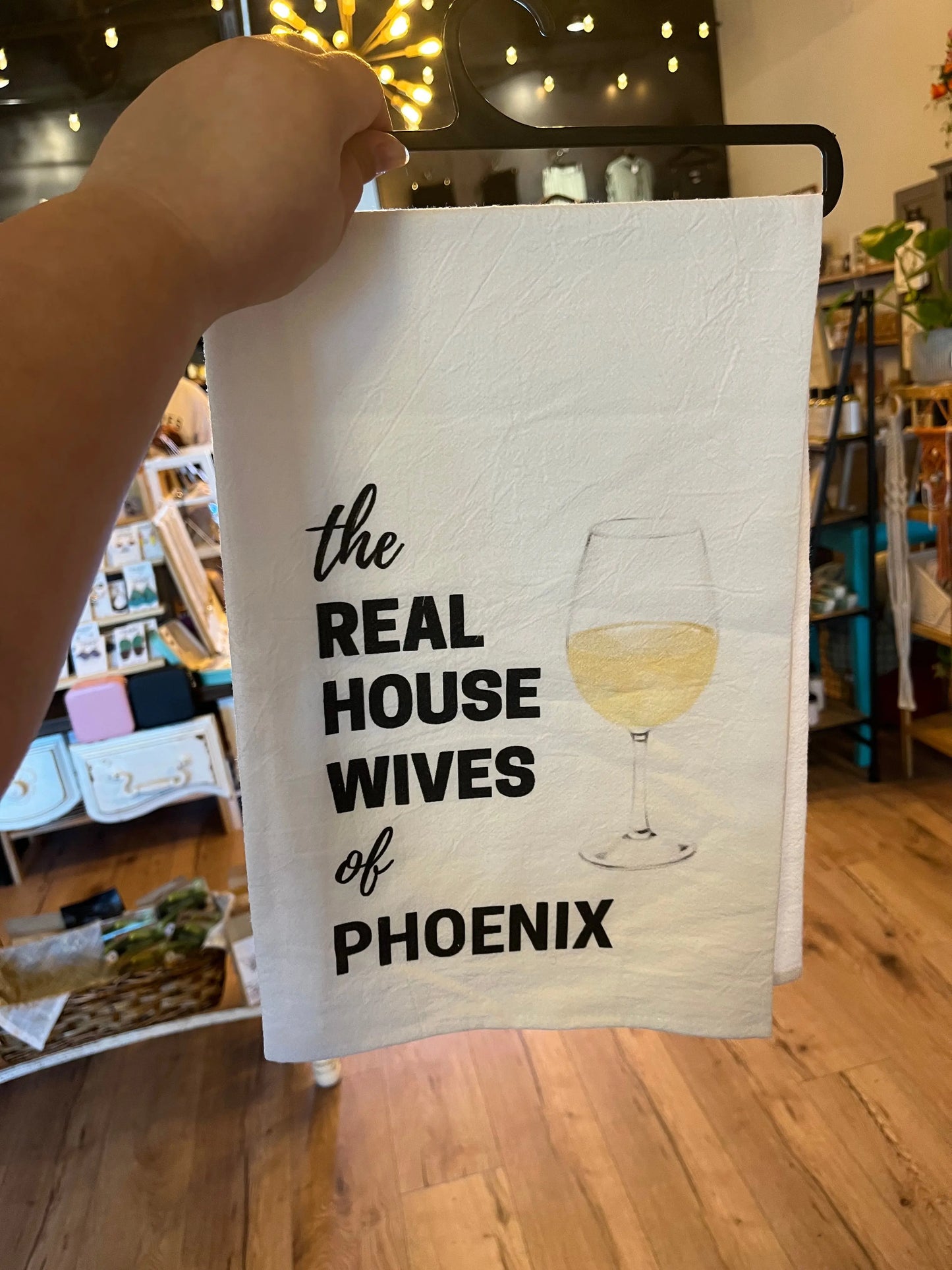 Real Housewives of Phoenix Tea Towel Cora & Pate