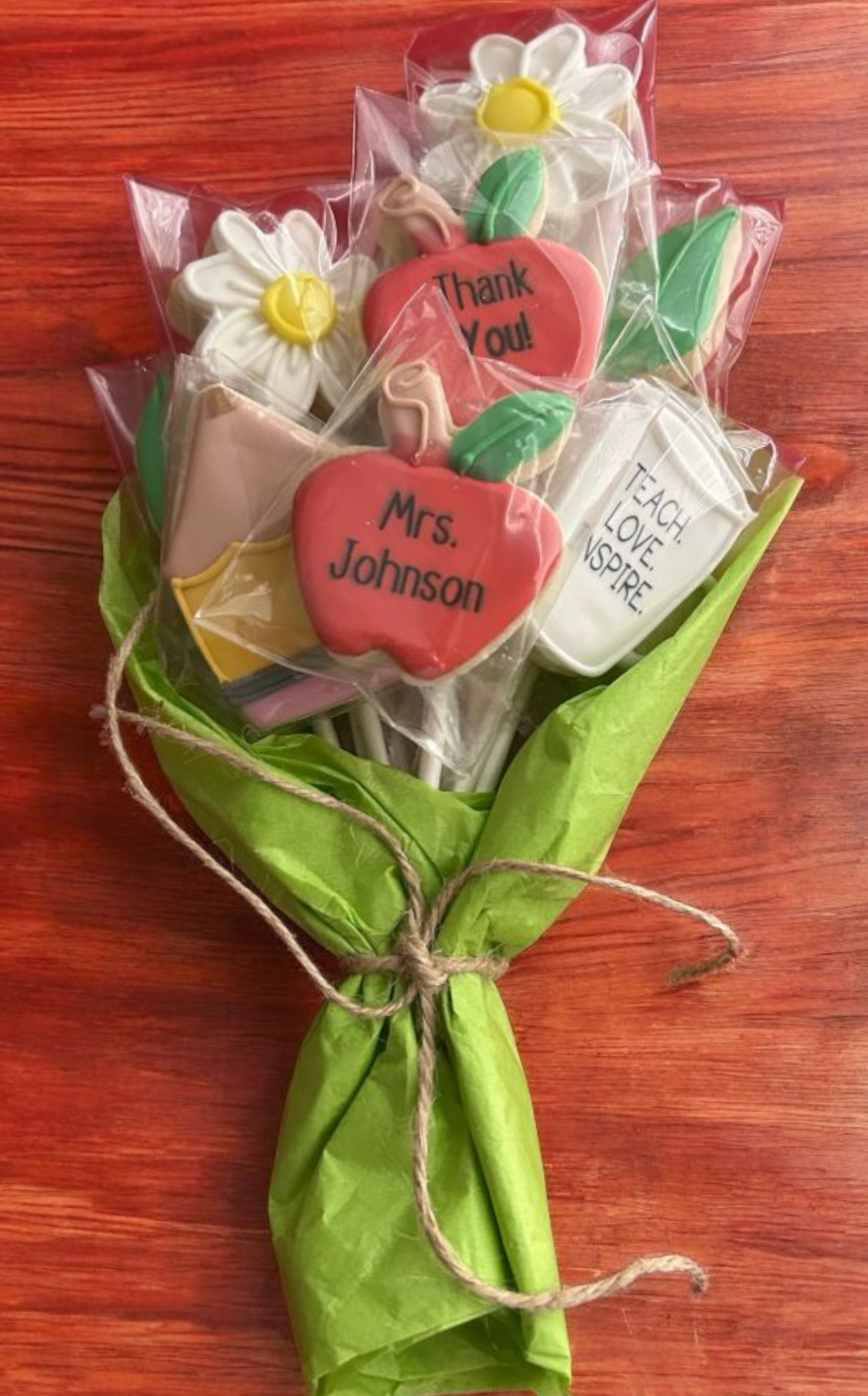 Teacher Appreciation Cookie Bouquet