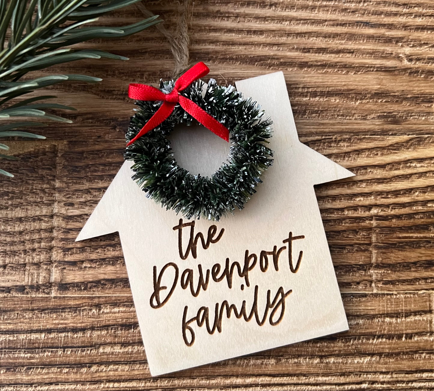 Family House Ornament