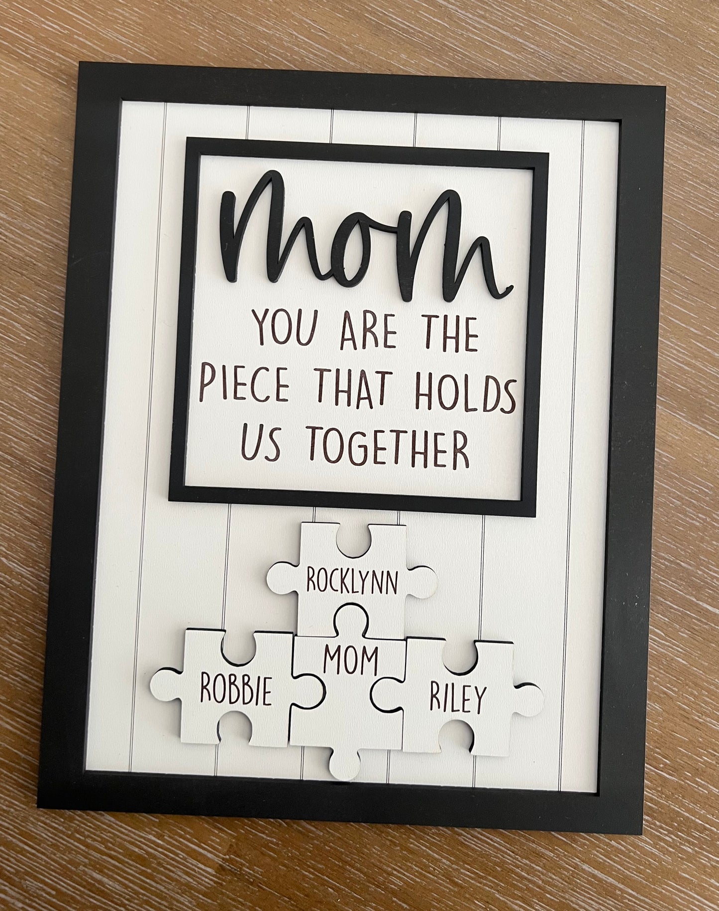 Mother’s Day puzzle sign