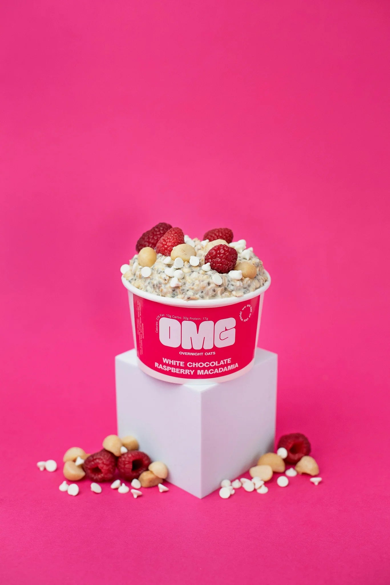 OC- White Chocolate Raspberry Macadamia