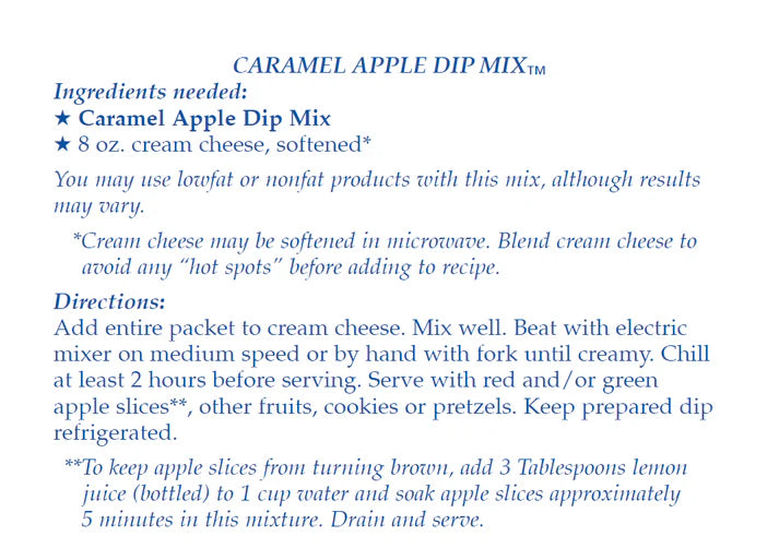 Caramel Apple Dip Mix - 85 Local