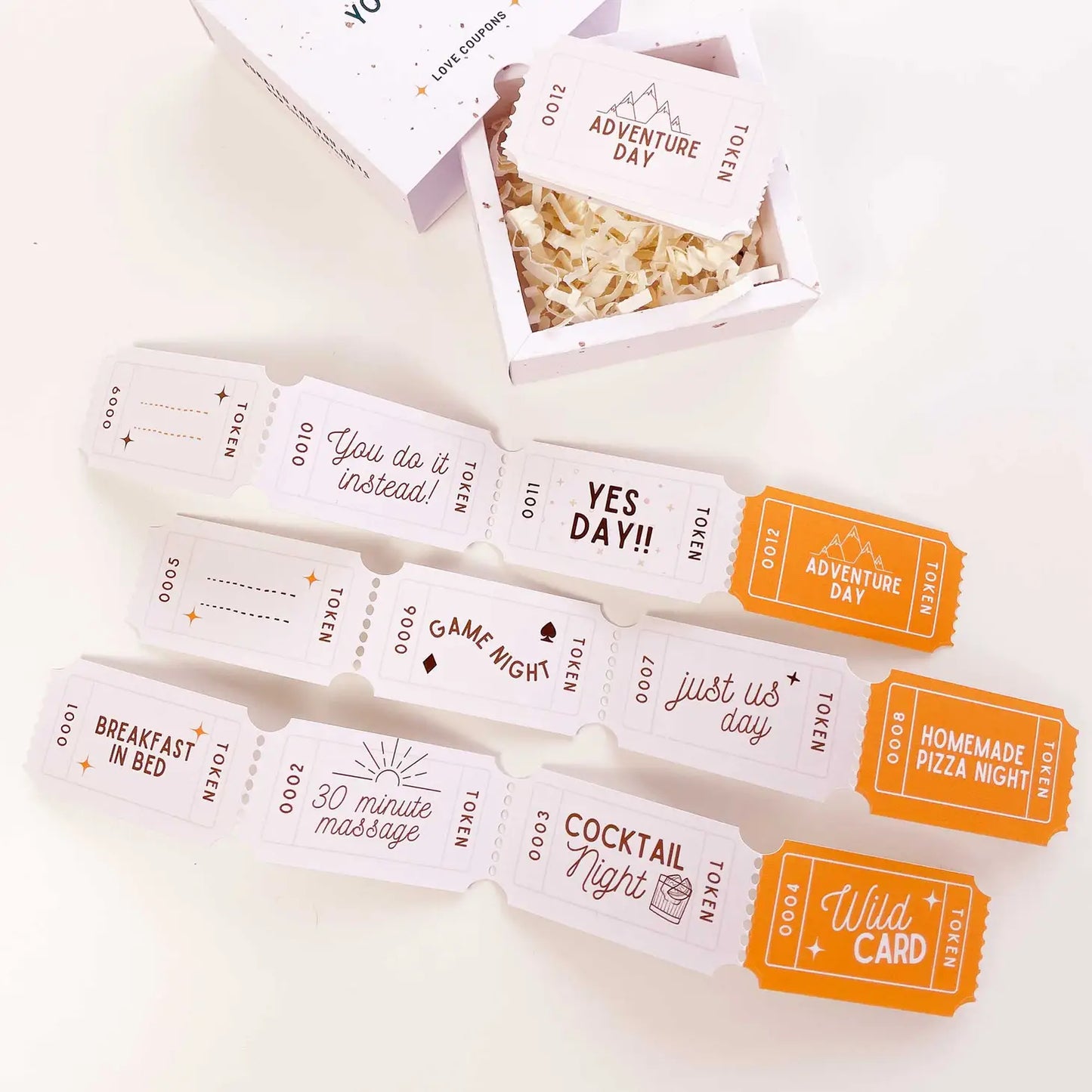 Couples Activity Coupon Box