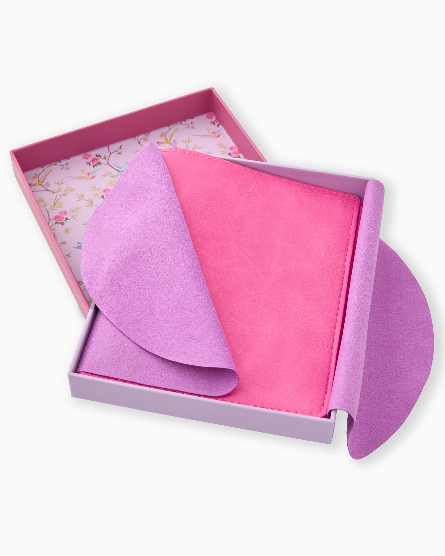 hot pink mahjong card folio