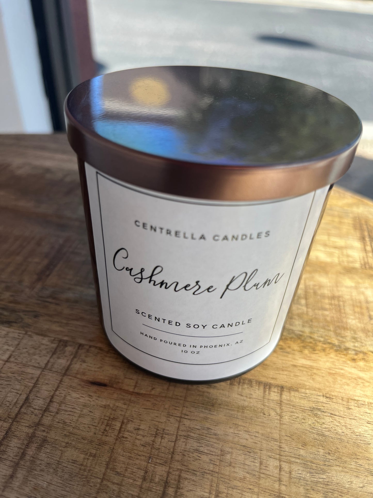 Cashmere Plum Candle