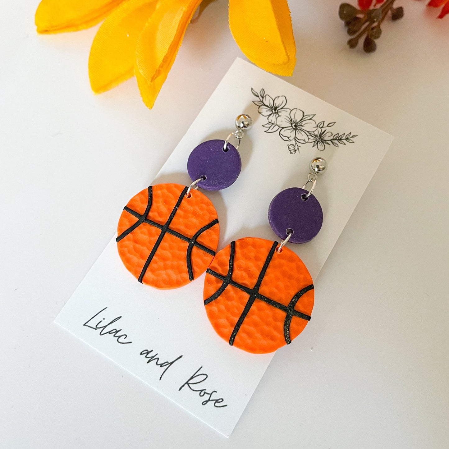 Basketball Earrings - 85 Local