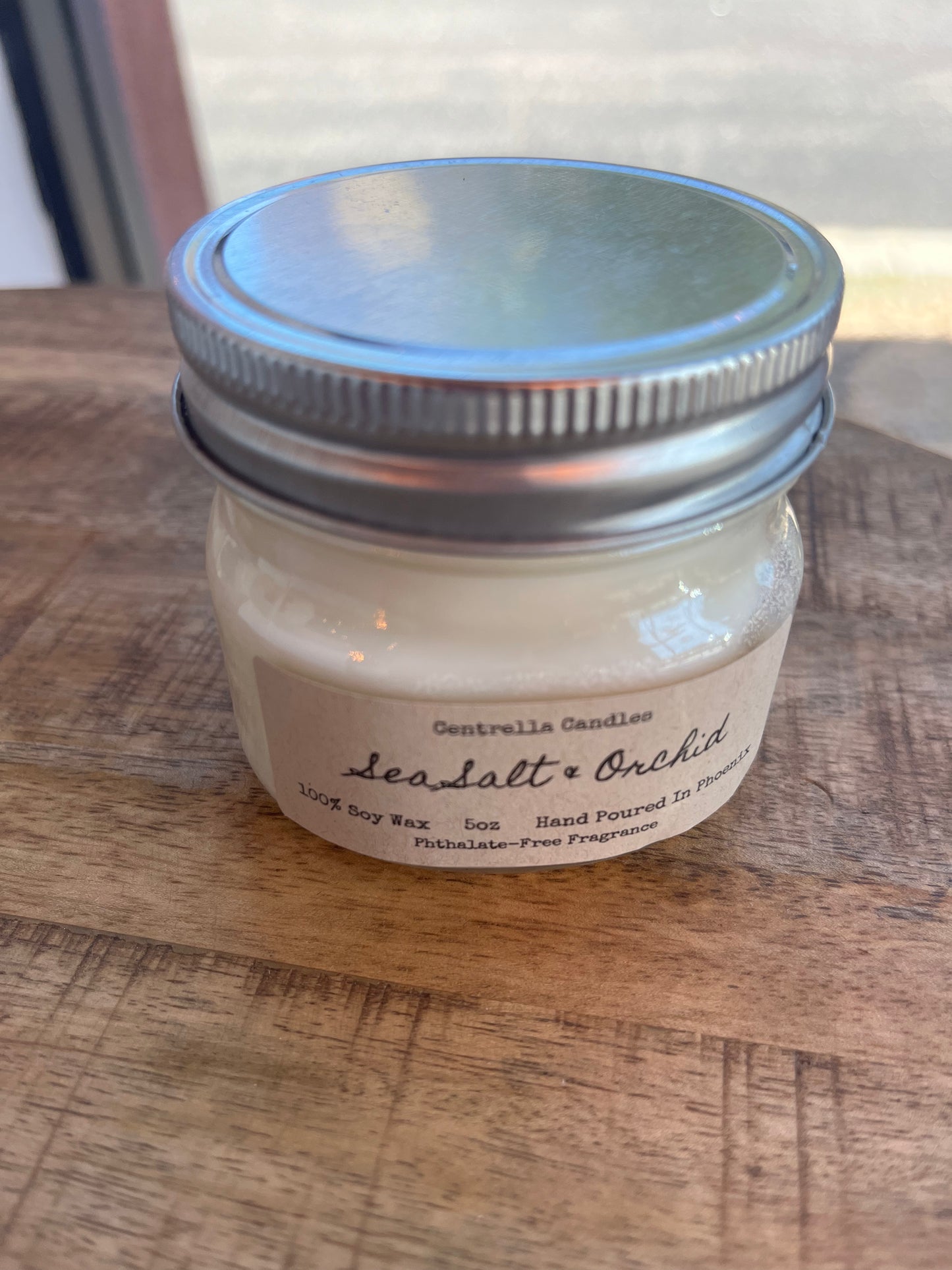 Sea Salt Orchid Candle - 85 Local
