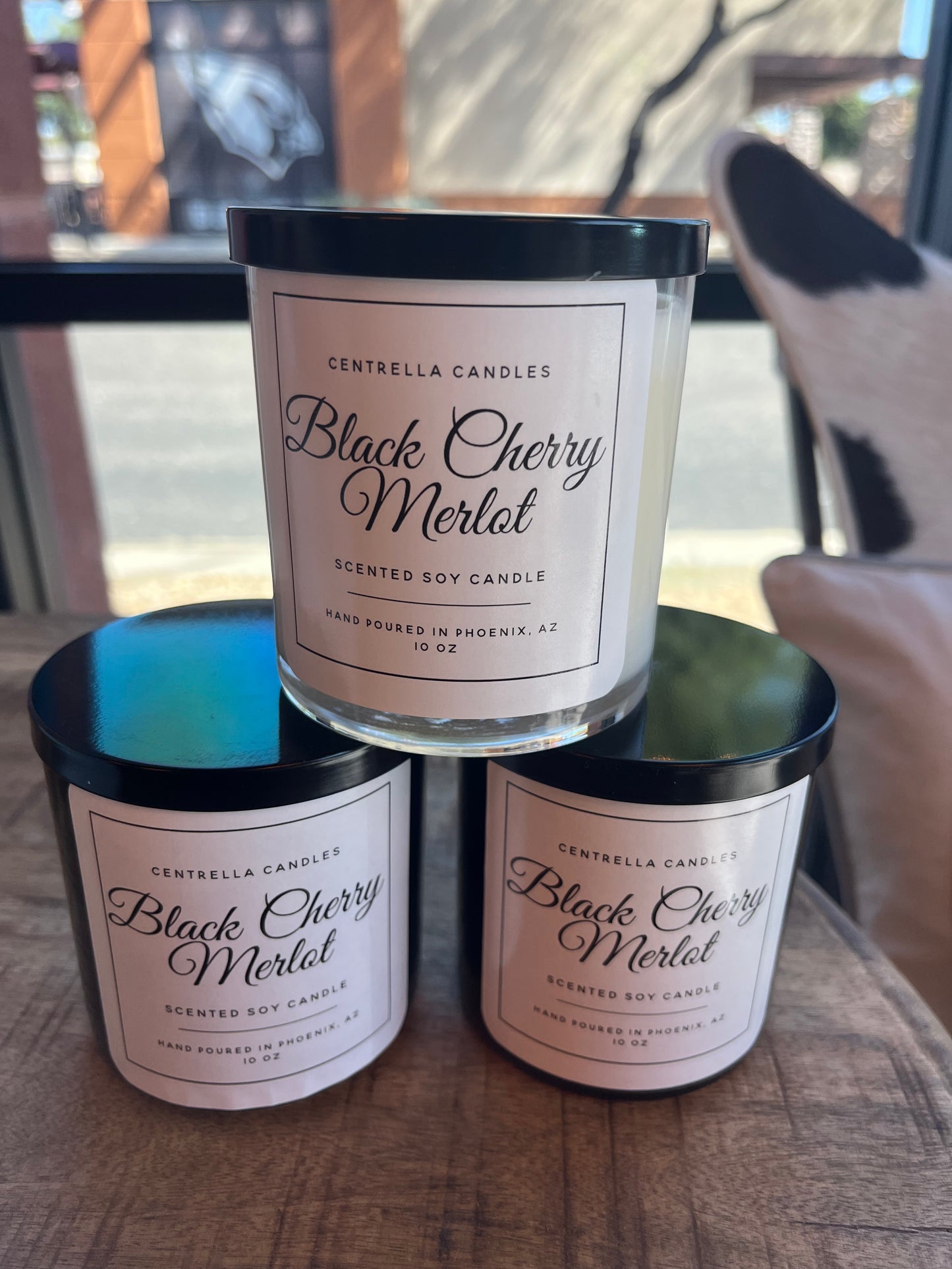 Black Cherry Merlot Candle - 85 Local