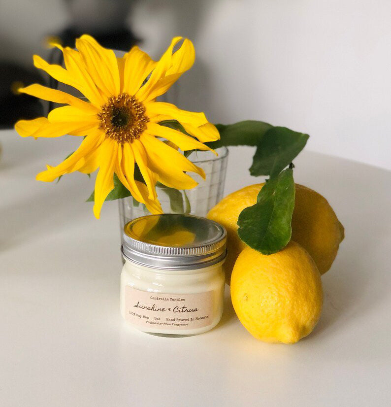 Sunshine & Citrus Candle - 85 Local