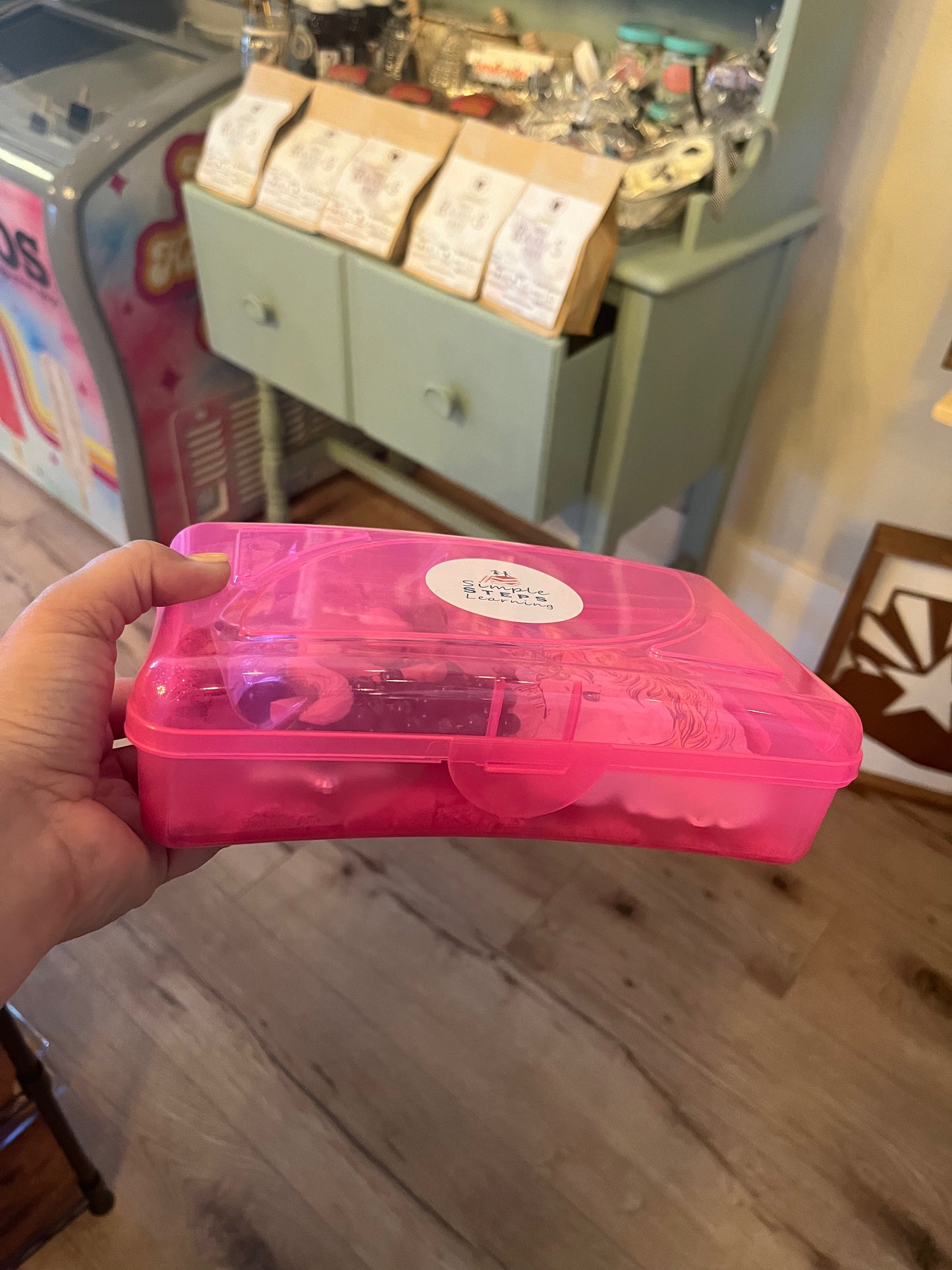 Unicorn Sand Bin SImple Steps Learning