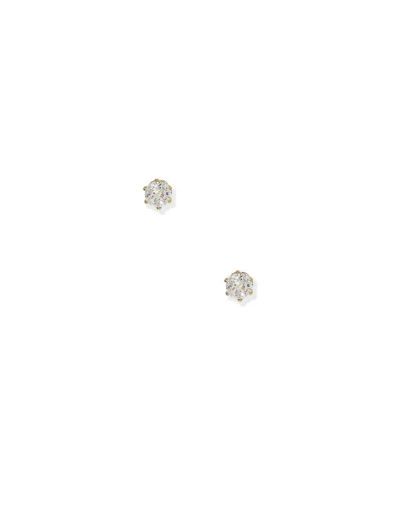 Screwback Stud Earrings- Helen Gold