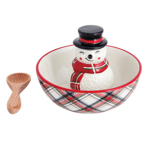 Snowman Candy Dish