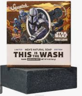 this is the wash bar soap (mandalorian)
