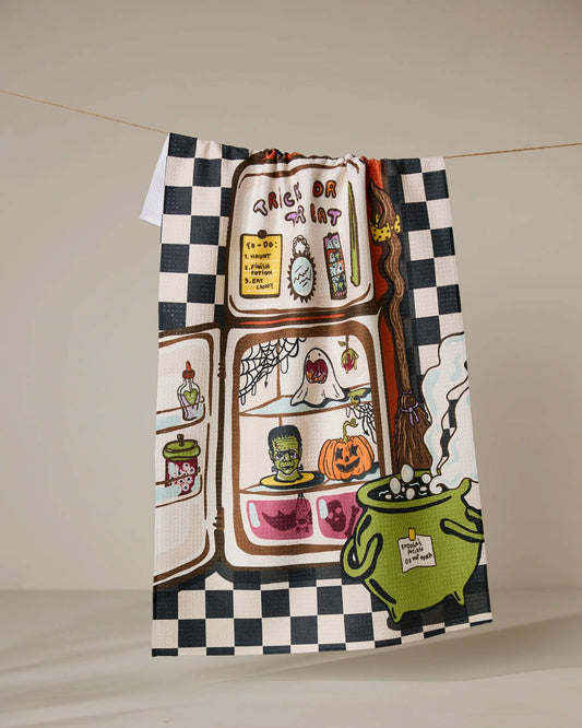 Spooky Roommates Tea Towel - 85 Local