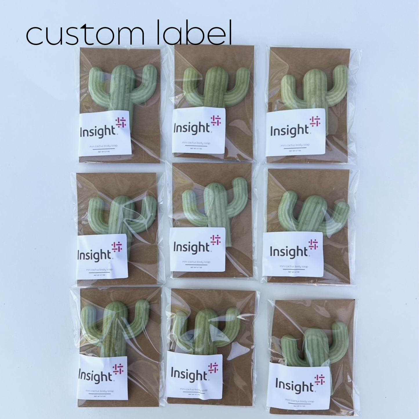 Mini Cactus Soap- Individual (single)