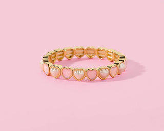 Tween Enamel Stretch Bracelet - Love - Assorted Styles