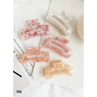 Acetate Regular Size Hair Clips - Allie Assorted - 85 Local