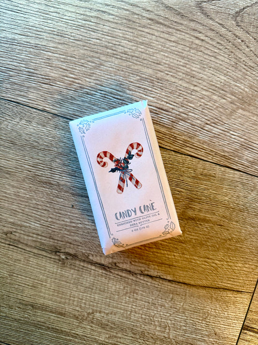 Candy Cane Soap