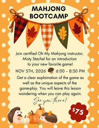 11/5 Mahjong Bootcamp