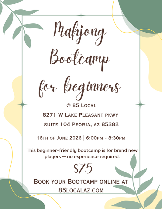 6/16 Mahjong Bootcamp