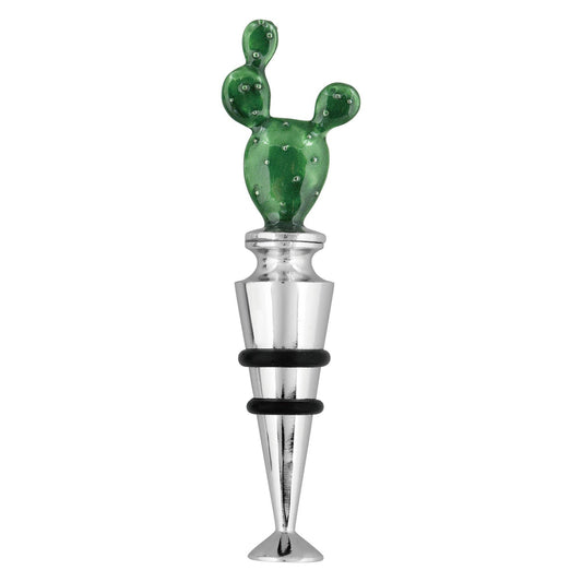 Prickly Pear Zinc Alloy Wine Bottle Stopper