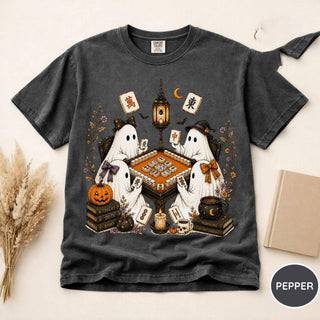 Halloween Mahjong Shirt, Ghost Mahjong Tee