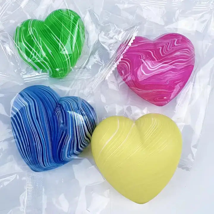 Marble Heart Slow Rising Squishy Toy Stress Relief Toy