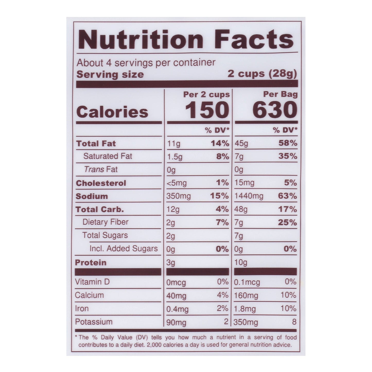 Aged White Cheddar Popcorn - 85 Local