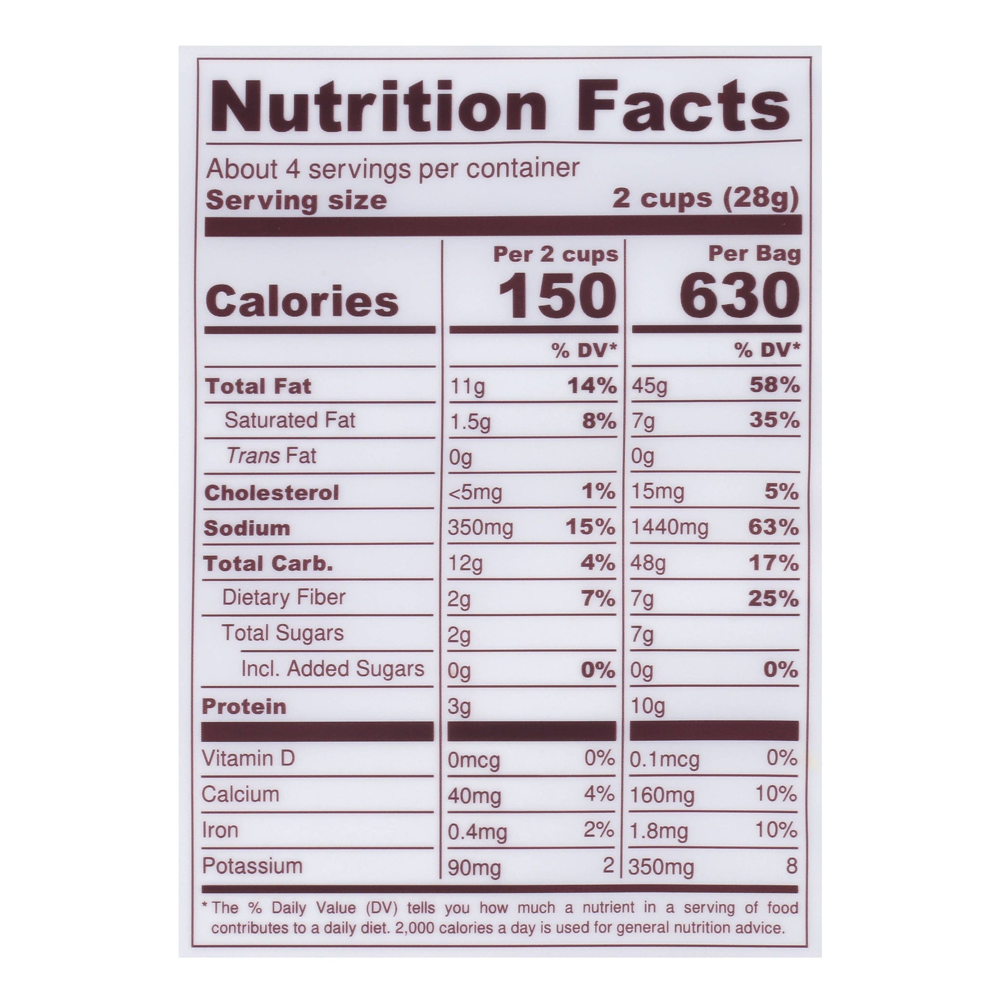 Aged White Cheddar Popcorn - 85 Local