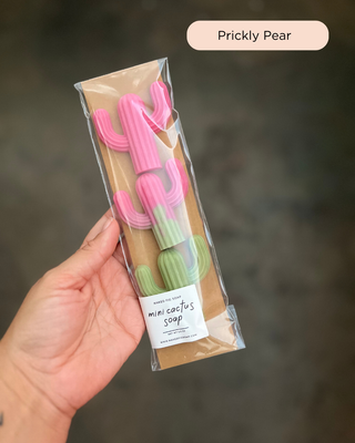 Cactus Mini Soap (3-Pack)