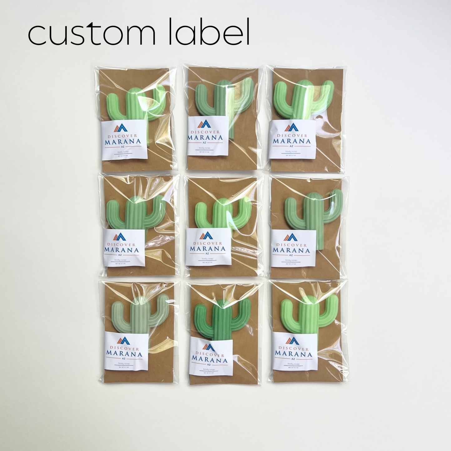 Mini Cactus Soap- Individual (single)