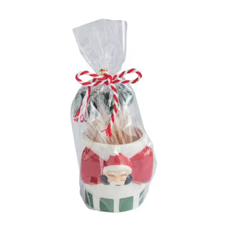 Santa Bow Toothpick Holder