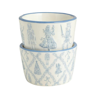 Blue Icons Ramekin Set