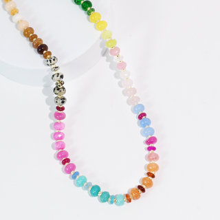 Happy Hues Gemstone Necklace