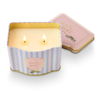 Pink Pine Tin