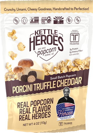 Porcini Truffle Cheddar Popcorn