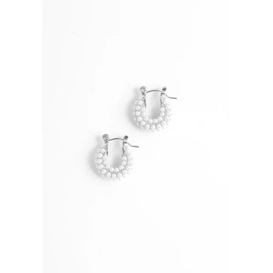 Audrey Huggies Silver - Pearl