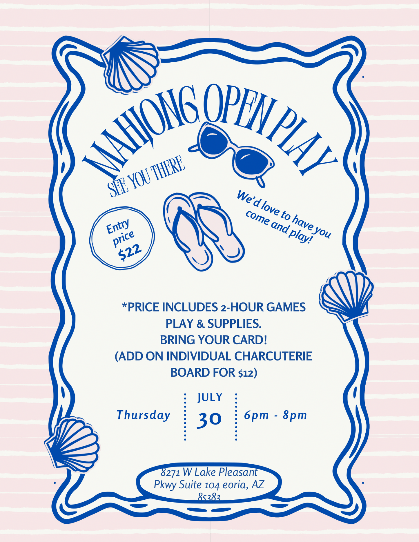 7/30 Open Play