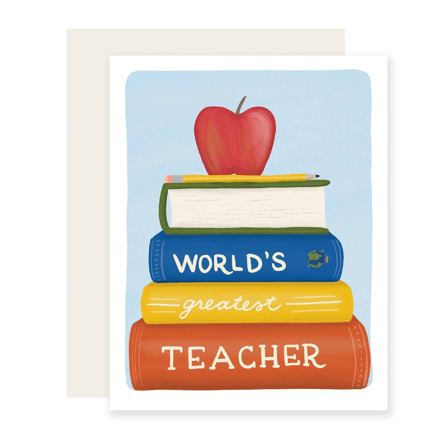 World's Greatest Teacher Card | Teacher Appreciation Card - 85 Local