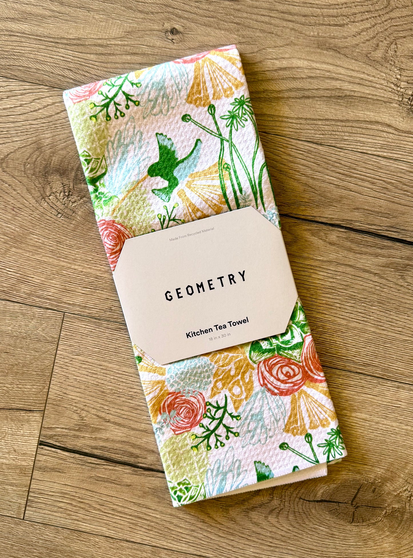 arizona spring tea towel