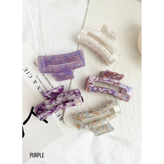 Acetate Regular Size Hair Clips - Allie Assorted - 85 Local