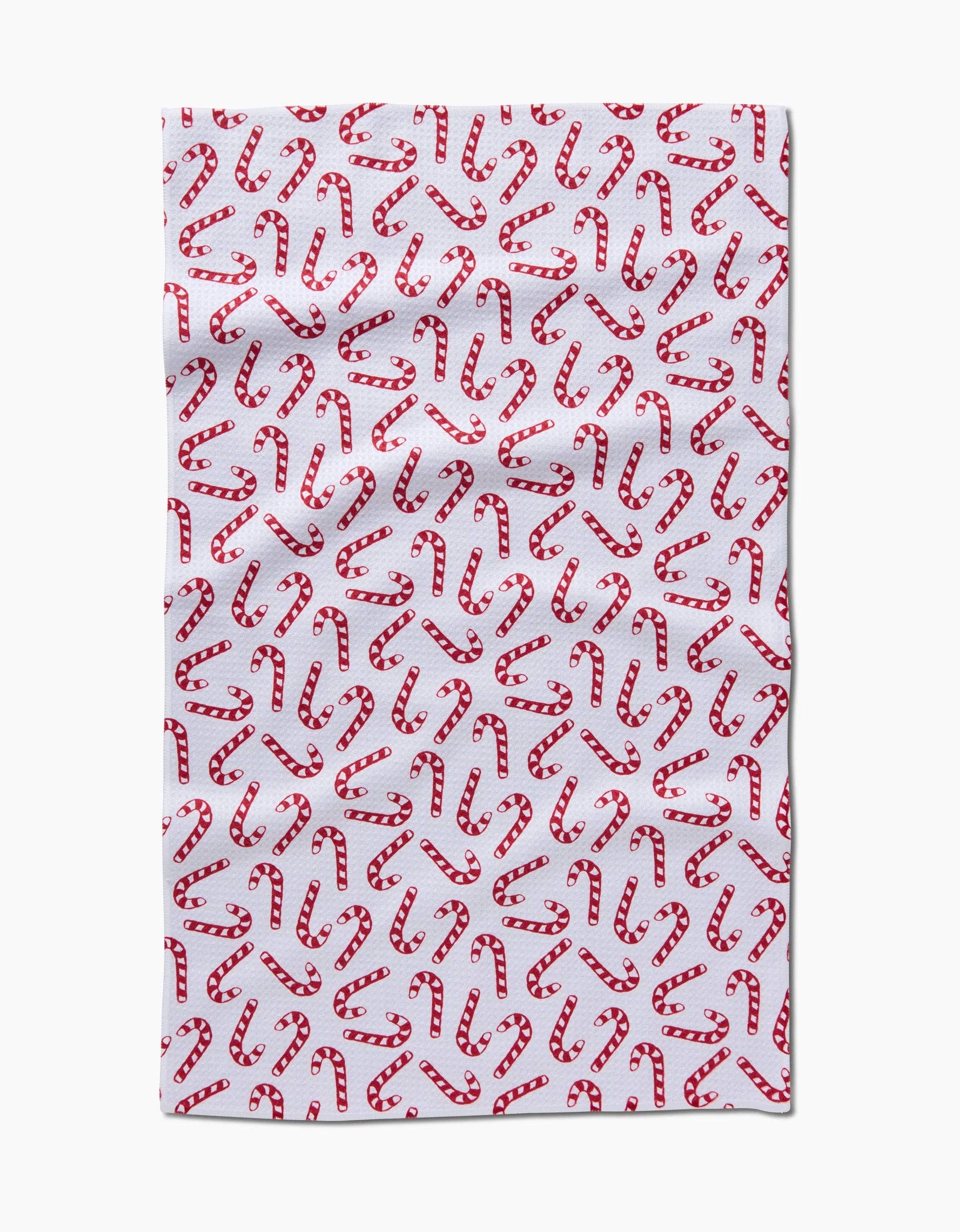 Christmas Candy Canes Tea Towel - 85 Local